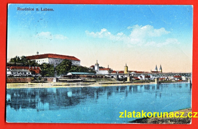 Roudnice nad Labem - Celkový pohled, Labe