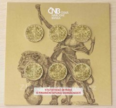 Sada mincí 2018/2019 6x 20 Kč - statistické šetření