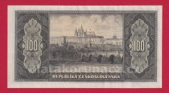 100 Kčs b.l. 1945 PS. perf.