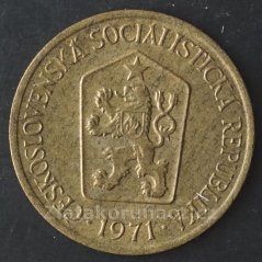 1 koruna 1971