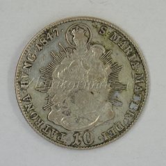 10 Krejcar 1847 B