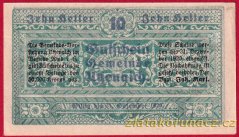 Utzenaich - 10 haléřů - 1920