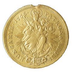 Zlatá mince Rakousko - Uhersko - 2 Dukát 1765  K-B,M. Terezie