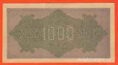 Německo - 1000 mark 15.9.1922 - série W-OE