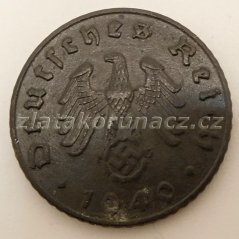 Německo - 5 Reichspfennig 1940 B