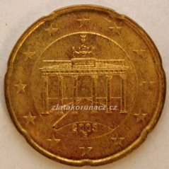 Německo - 20 Cent 2003G