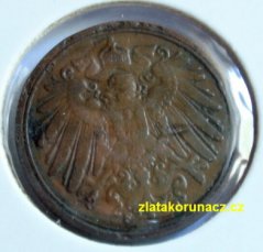 Německo - 1 Reich Pfennig 1903 F