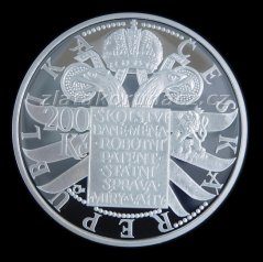 2017 - 200Kč Marie Terezie Proof