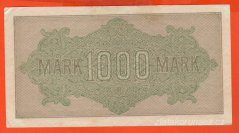 Německo - 1000 mark 15.9.1922 - série Dd-PL