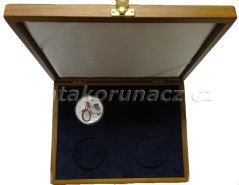 Dřevěná etue na 500Kč Ag jubilejní mince ČR
