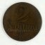Lotyšsko - 2 santimi 1928