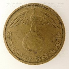 Německo - 5 Reichspfennig 1939 E