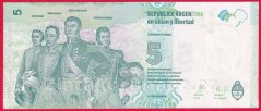 Argentina - 5 Pesos 2015
