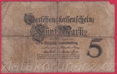 Německo - 5 mark 5.8.1914 - série H