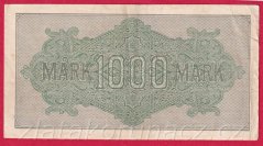 Německo - 1000 mark 15.9.1922 - série D-WM