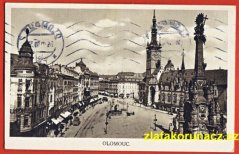 Olomouc-Náměstí-Morový sloup-Kostel