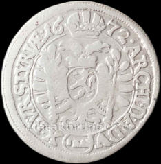 VI. Krejcar 1672 IAN - Graz