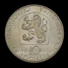 1968 - 10Kčs - Národní divadlo - Standart