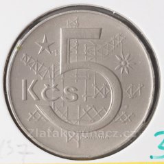5 koruna 1984