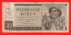 50 Kčs 1950 A 27