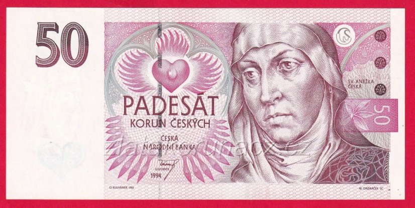 Česká republika - 50 Korun 1994 B 04