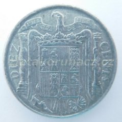Španělsko - 10 centimos 1940