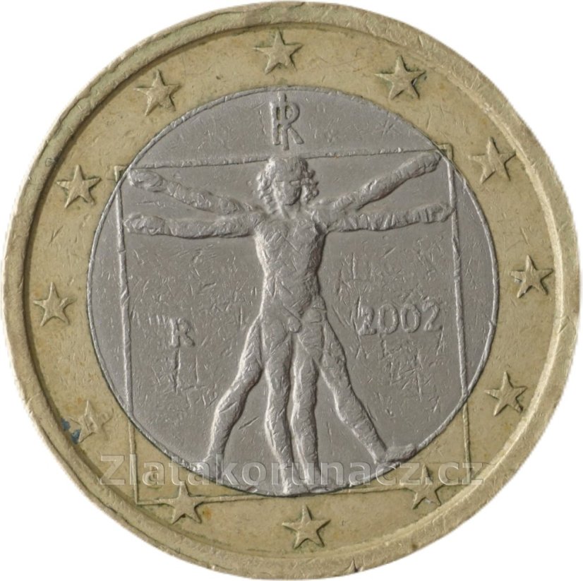 Itálie - 1 Euro 2002