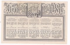 Los - 15 kč - 36. Československá třídní loterie III. - D r.1937