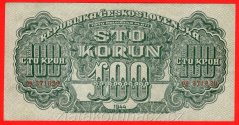 100 korun 1944 OB - neperf.
