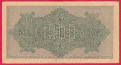 Německo - 1000 mark 15.9.1922 - série H-WB
