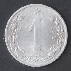 1 haléř 1956