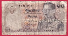 Thajsko - 10 baht 1980