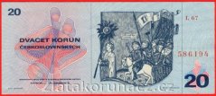Československo - 20 korún 1970 L 67