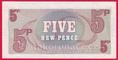 Anglie - 5 New Pence 1972 British Armed Forces - 6. série