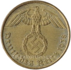 Německo - 5 Reichspfennig 1938 A