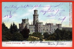 Hluboká nad Vltavou - zámek 1904