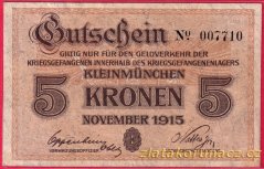 Kleinmünchen - 5 korun - 1915