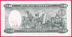 Eritrea - 20 Nakfa 1997