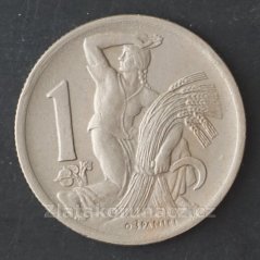 1 koruna 1947