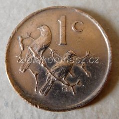 Afrika jižní (Jihoafrická rep.) - 1 cent 1988