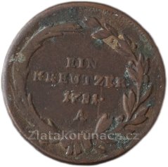 1 Krejcar 1781 A