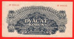20 korun 1944 OP