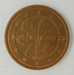 Německo - 1 Cent 2002 D