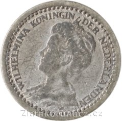 Holandsko - 10 cents 1918
