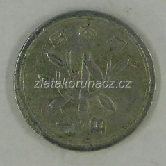 Japonsko - 1 yen 1955