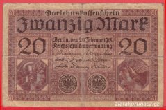 Německo - 20 mark 20.2.1918 - série L