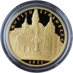 2025 - 5 000 Kč Štramberk - Městské památkové rezervace Proof