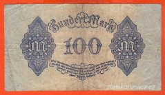 Německo - 100 mark 4.8.1922 - série D