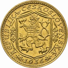 1 Dukát sv.Václava 1936