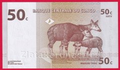 Kongo - 50 Centimes 1997